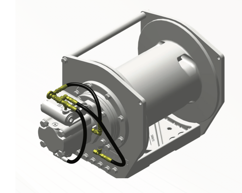 Braden PD12C Planetary Hoist — 12,000 lb Hydraulic Winch