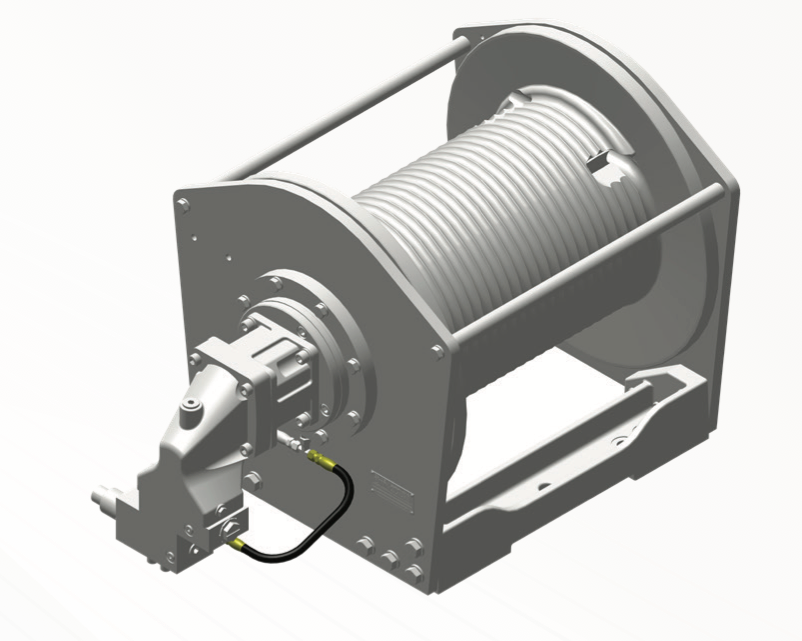 Braden PD17A Planetary Hoist — 17,500 lb Hydraulic Winch