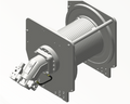 Braden PD21A Planetary Hoist — 21,000 lb Hydraulic Winch