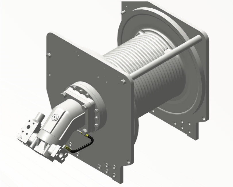 Braden PD21A Planetary Hoist — 21,000 lb Hydraulic Winch