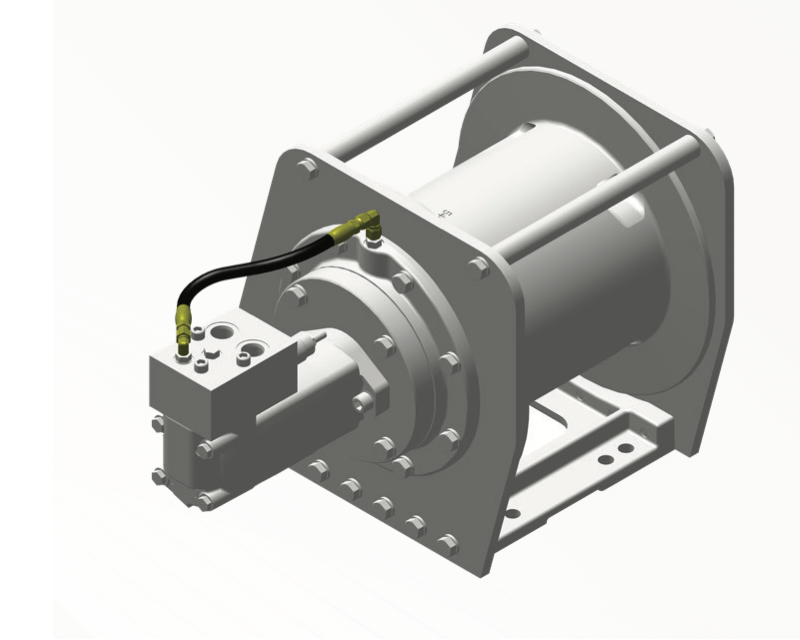 Braden PD7C Planetary Hoist — 7,000 lb Hydraulic Winch